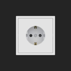 Single Schuko Socket (with Ground)