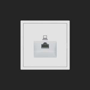Single RJ45 Computer Socket